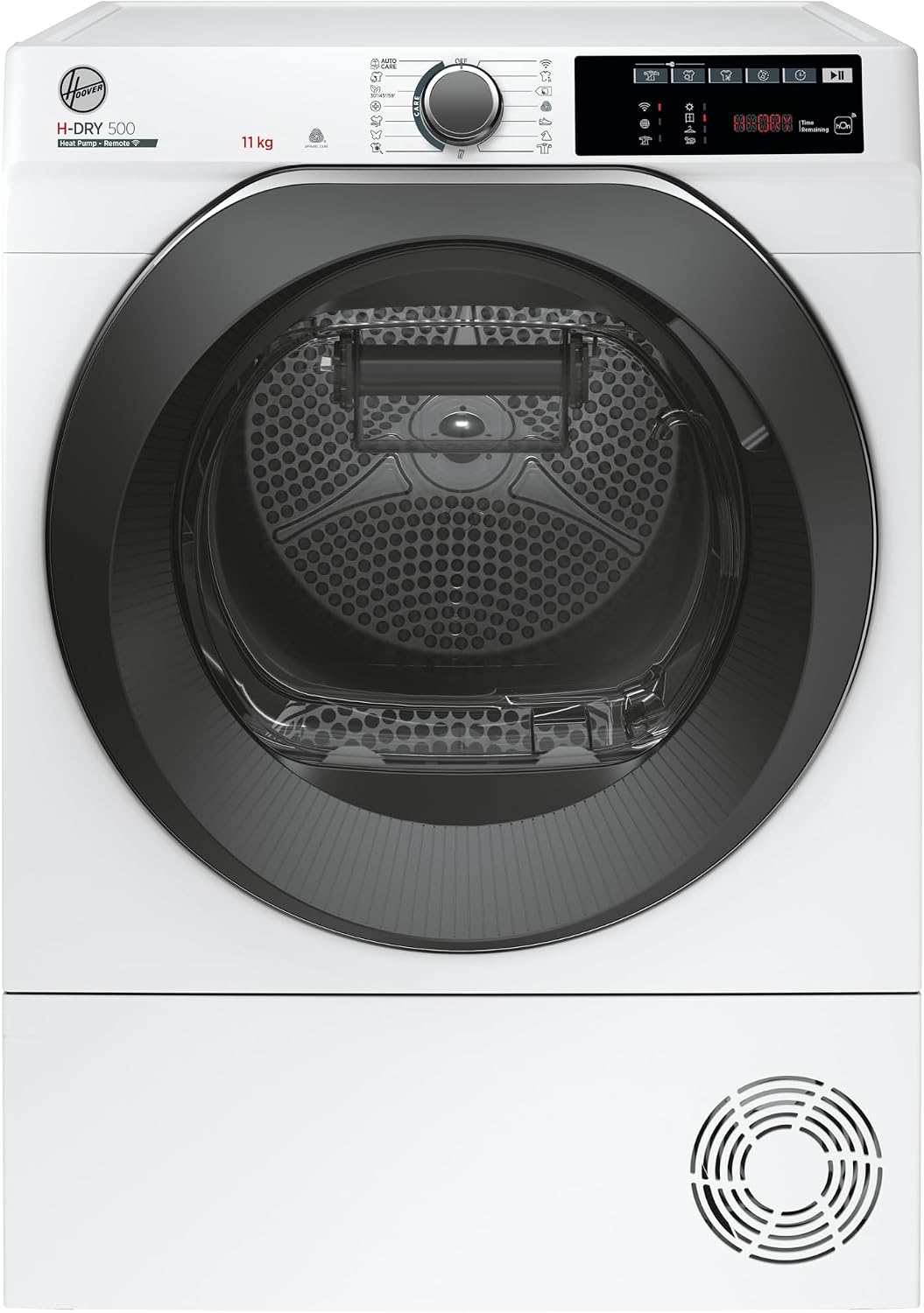 Hoover Wärmepumpentrockner, 11 kg, Schwarz, H-DRY500 NDEH11A2TCBEXS-S I I Smarte Bedienung I AquaVision