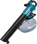 Makita Laubbläser, 416 mm, 4,2 m, 18 V, Türkis/Schwarz/Grau, DUB187T002 Akku-Laubsauger/-bläser LXT ³/min, 1168 x 164 x