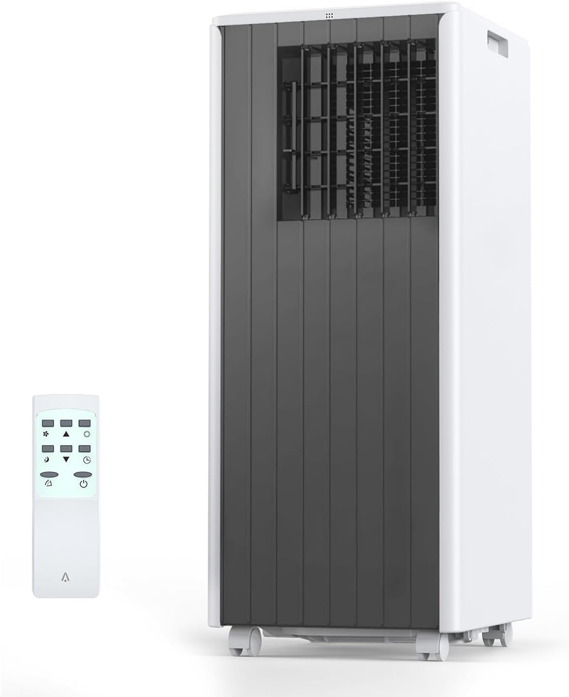 PeakPursuit Mobiles Klimagerät, 3 L, Weiß/Grau, Mobile Klimaanlage, 8000 BTU, 3 in 1 AC Kühlung, tragbare Klimaanlage mit Sleep-Modus