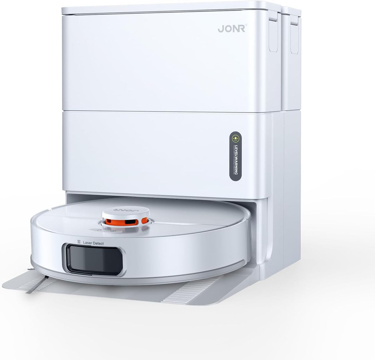 JONR Saugroboter, Weiß, T5 PRO GEN2 mit Wischfunktion, 15000Pa Saugkraft